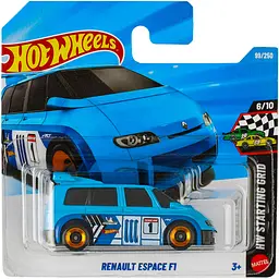 Базова машинка Hot Wheels HW Starting Grid Renault Espace F1 блакитна (5785) JJJ60-N521