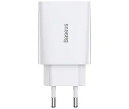 Мережевий зарядний пристрій Baseus Speed Mini PD Charger 20W (CCFS-SN02) White [67420] - мініатюра 6