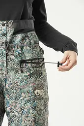 Штани жіночі Picture Organic Treva Printed Womens 2024 L Сірий-Бірюзовий - мініатюра 5