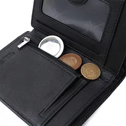 Чоловічий шкіряний гаманець ST Leather 10,5х13х2 см acs0029390 - мініатюра 8