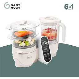 Пароварка-блендер Babymoov Nutribaby+ Beige (A001135) - мініатюра 3