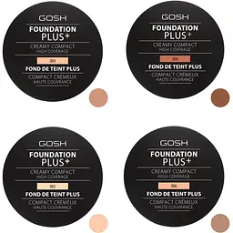Компактна тональна основа Gosh Foundation Plus+ Creamy Compact відтінок 006 (Honey) 9 г - мініатюра 3