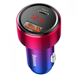 АЗП Baseus Magic Series 45W (Type-C + USB) Power Delivery + Quick Charge - мініатюра 4