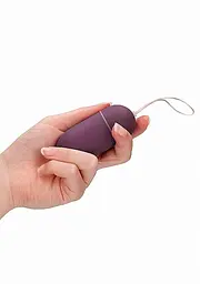Віброяйце ShotsToys Remote Vibrating Egg, 8 см (фіолетовий) - мініатюра 3
