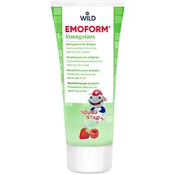 Дитяча зубна паста Dr. Wild Emoform Youngstars від 6 до 12 років 75 мл (7611841701761/7611841701242)