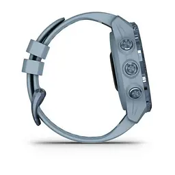 Смарт-годинник Garmin Descent Mk2S Mineral Blue with Sea Foam Silicone Band (010-02403-07) - мініатюра 4