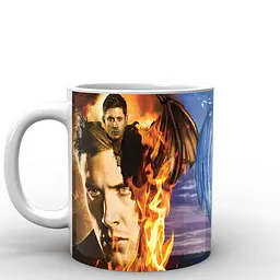Кухоль GeekLand Supernatural Sam and Dean SN.02.004 330 мл білий - мініатюра 2