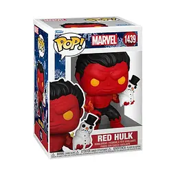 Фігурка Funko Pop Марвел Червоний Халк Marvel Holiday Red Hulk 10 см MH RH 1439 - мініатюра 3