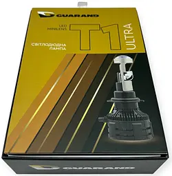 Комплект світлодіодних ламп з лінзами Guarand T1 ULTRA Н7 5500k CanBus 12-24v
