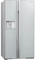 Холодильник SBS Hitachi R-S700GPUC2GS 180х77х92см 2 двері Х-377 л М-212 л A++ NF Інвертор льодогенератор Срібло скло (R-S700GPUC2GS) - мініатюра 2