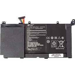 Акумулятор для ноутбуків PowerPlant ASUS VivoBook A551L (B31N1336) 11.4V 4200 mAh