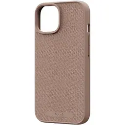 Чохол-накладка Njord Fabric MagSafe Case Pink Sand для iPhone 15 (NA51FA12) - мініатюра 2