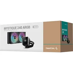 Система рідинного охолодження Deepcool Mystique 240 ARGB Black (R-LX550-BKADSNC-G-1) - мініатюра 6