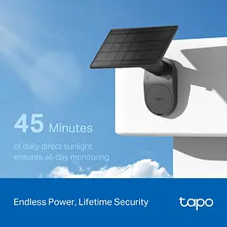 Комплект камери TP-Link розумної бездротової TAPO C411 KIT 2K та сонячної панелі - мініатюра 5