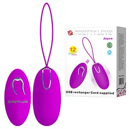 Віброяйце Pretty Love Joyce Vibrating Egg Purple