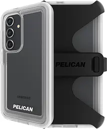 Противоударный чехол для Samsung Galaxy S24 Plus/S25 Plus (S926/S936) Pelican Voyager аналог OtterBox Defender с клипсой PP053452
