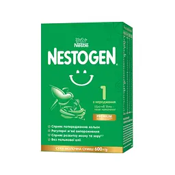 Дитяча суміш Nestogen 1 з лактобактеріями L. Reuteri з народження 600 г (7613287103680) - мініатюра 1