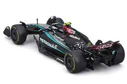 Іграшкова машинка гоночний болід Mercedes-AMG F1 W15 2024 1:43 Bburago 18-38208 - мініатюра 2