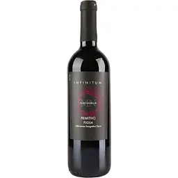Вино Infinitum Primitivo Puglia IGT червоне сухе 0.75 л