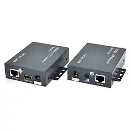 Одноканальний активний подовжувач HDMI сигналу UTP кабелю. Дальність передачі: до 200 метрів, cat 5 e/cat 6 e 1080 P/3 D із блоком живлення.
