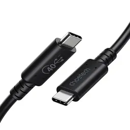 Дата кабель USB-C to USB-C 0.8m USB 4 100W 40Gbps 8K60Hz Choetech (XCC-1028) - мініатюра 2