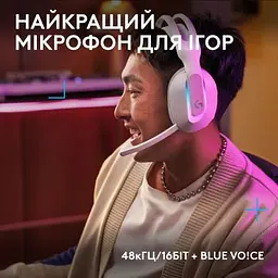 Навушники Logitech G522 Lightspeed Wireless Gaming Headset White (981-001550) - мініатюра 5