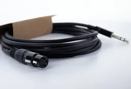Балансный аудио кабель Jack 6.3 — XLR Female 1.5м Cordial EM 1,5 FV - мініатюра 3
