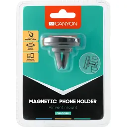 Універсальний автотримач Canyon Car air vent magnetic phone holder (CNE-CCHM2) - мініатюра 5