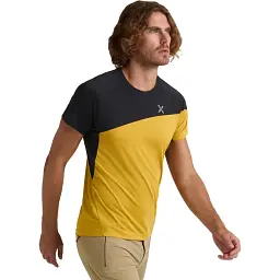Футболка Montura Color Blocking T-shirt 2XL Mustard - мініатюра 7