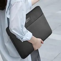 Сумка для ноутбука Wiwu Minimalist Laptop Sleeve 16'' чорний - мініатюра 5