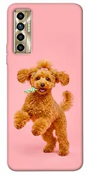 TPU чохол Demsky Happy poodle для TECNO Camon 17P