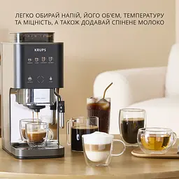 Кавомашина вузька Krups Coffee Crush Experience SA 403BE0 (61725) - мініатюра 8