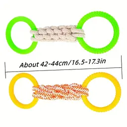 Іграшка-канат для собак Derby Braided Dog Rope Toy - мініатюра 3