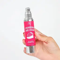 Лубрикант - Secret Play Strawberry & Cream, 50 мл - мініатюра 2
