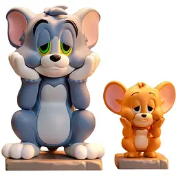 Іграшка-сюрприз Pop Mart Tom & Jerry Серія Forbidden Compass з колекційною фігуркою (TJFC-01) - мініатюра 5