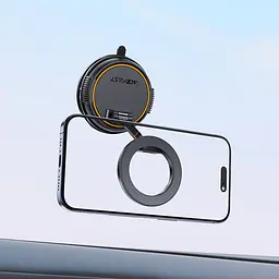 Автотримач Acefast D55 Magnetic for Dashboard Black - мініатюра 4