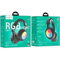 Бездротові навушники Hoco W48 Focus 400 мАг Bluetooth V5.3 Type-C Black (33708_3259168) - мініатюра 4