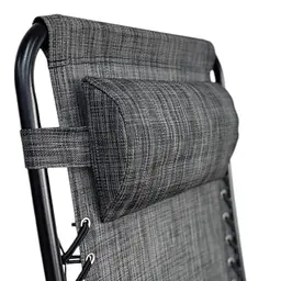 Розкладне крісло шезлонг Leobro Zero Gravity Dark Grey (LB-ZGC-A1-DGR) - мініатюра 3