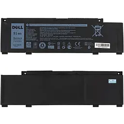 Батарея для ноутбука Dell 266J9 (G3 3500 3790 3590 G5 5000 5500 5590) 11.4V 4255mAh 51Wh Чорний - мініатюра 2
