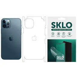 Захисна гідрогелева плівка SKLO (тил+грані+лого) для Apple iPhone 6/6s plus (5.5) (Матовий)