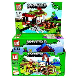 Конструктор Minecraft, LB1154, 201-215 деталей, (В асортименті) - мініатюра 5