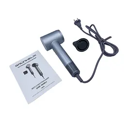 Фен для волосся Grunhelm GHD-165BLI BLDC сірий (147288) - мініатюра 12