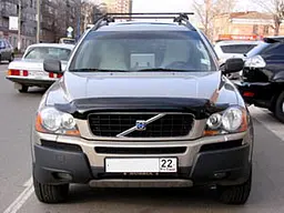 Дефлектор капоту мухобійка для Volvo XC90 2003-
