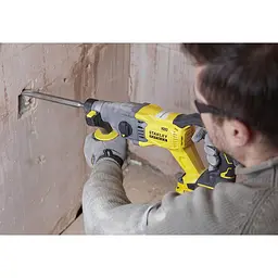 Перфоратор акумуляторний безщітковий Stanley FatMax SDS-Plus (SFMCH900M22-QW) - мініатюра 2