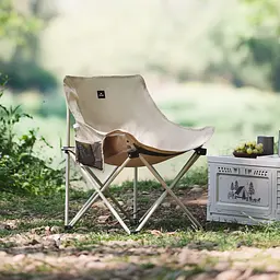 Стілець складаний Naturehike Stellaluna T01 CNH23JU13002 бежевий - мініатюра 3