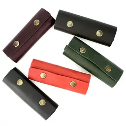 Ключниця шкіряна з карабіном HandyCover HC0055 коричнева - мініатюра 5