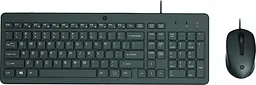 Комплект (Клавіатура та Миша) HP 150 USB EN Black (240J7AA)