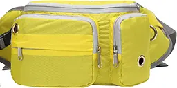 Поясна сумка для вигулу собак Voyager Pet LVC809 Yellow з тримачем для пляшки - мініатюра 5