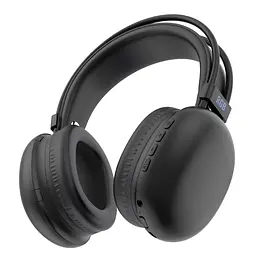 Бездротові навушники PG 830 RGB Bluetooth гарнітура з мікрофоном накладні чорний - мініатюра 3