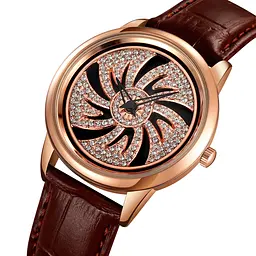 Жіночий наручний годинник 2179BN Brown Skmei acs0030179 - мініатюра 2
